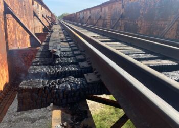 Queda fuera de tránsito vía férrea Tampico-Victoria-Monterrey