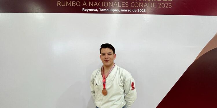 Fernando Adame representará a Tamaulipas en Nacional de Karate (Kata) en Baja California