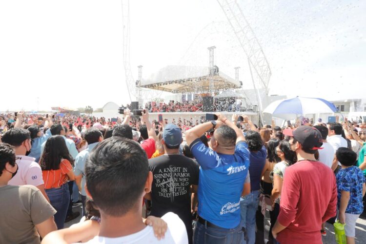 Asisten casi 30 mil victorenses a la fiesta del DIF Tamaulipas DIFzania