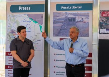 AMLO afirma que resolvera problema del agua en Nuevo León este año