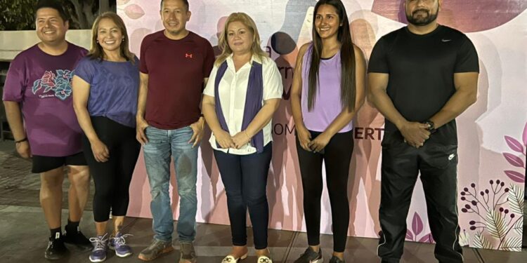 Cumplen la meta en Zumbatón de la Mujer