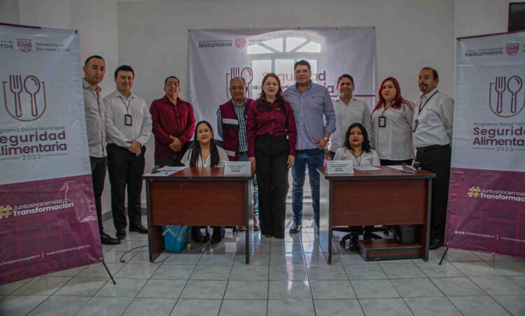 Abre Gobierno de Matamoros Programa Social Municipal “Seguridad Alimentaria” 2023