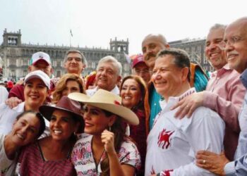 Gobernadores de la 4T respaldan a dirigencia de Morena