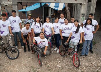 Jóvenes del Voluntariado de la Esperanza del DIF Tamaulipas llegan a zonas vulnerables de la entidad