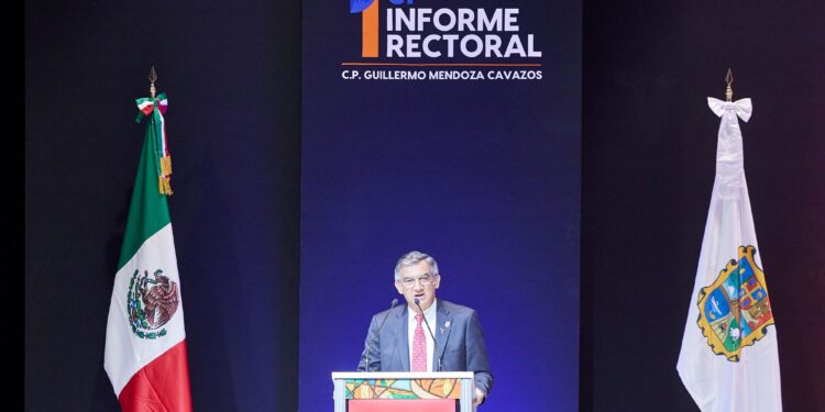 Da Américo Villarreal respaldo a la UAT en primer informe de Rector Mendoza