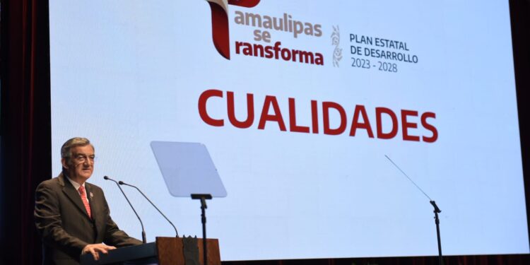 Presenta Américo Villarreal Plan Estatal de Desarrollo Tamaulipas 2023-2028