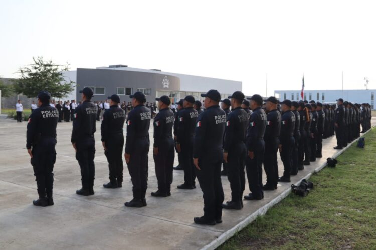 Culminan cerca de cien agentes de la Guardia Estatal curso de actualización