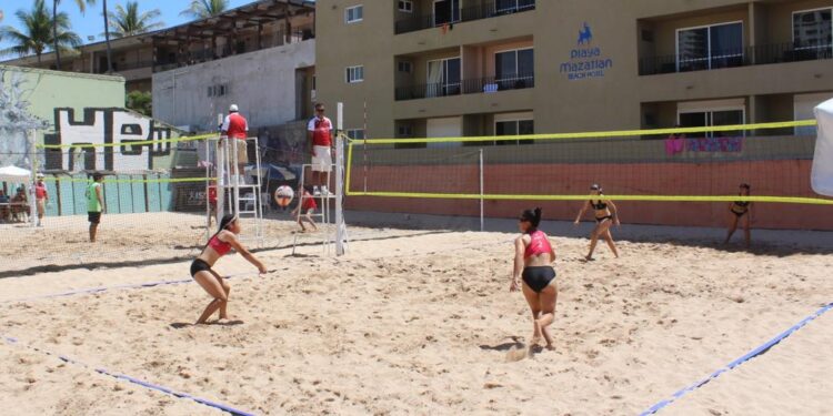 Logra Tamaulipas en voleibol de playa, dos pases a Nacionales CONADE 2023