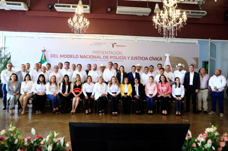 Implementará Tamaulipas el Modelo Nacional de Policía y Justicia Cívica