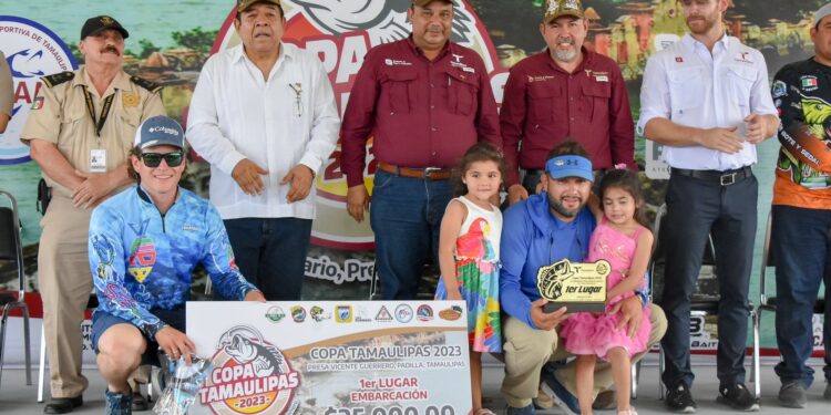Celebran 51 años de Presa Vicente Guerrero con torneo de pesca “Copa Tamaulipas 2023”
