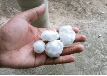 Frente frío 47 baja temperaturas en Tamaulipas; ligeras lluvias y granizo en el centro