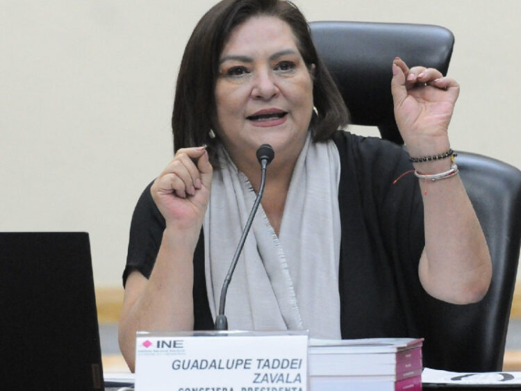 Tras confusión, INE aclara que Guadalupe Taddei no tiene redes sociales