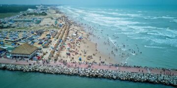 Playa Miramar del sur de Tamaulipas capta 414 mil turistas en semana santa