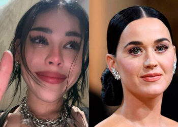 Danna Paola rompe en llanto tras conocer a Katy Perry