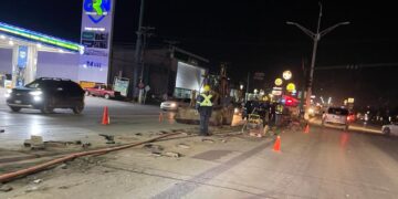 Rehabilita Ayuntamiento de Matamoros servicios afectados por la tromba