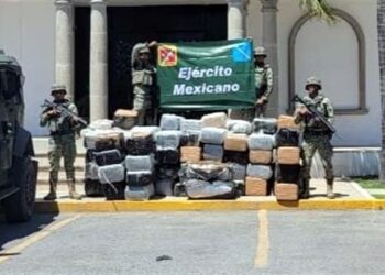 Decomisan droga en Nuevo Laredo