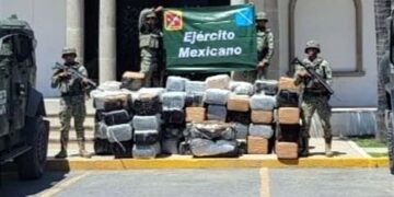 Decomisan droga en Nuevo Laredo