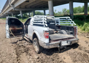 Balacera interrumpe circulación en puente internacional de Tamaulipas