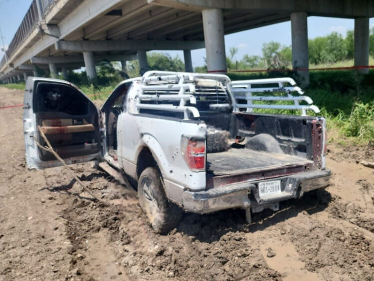 Balacera interrumpe circulación en puente internacional de Tamaulipas