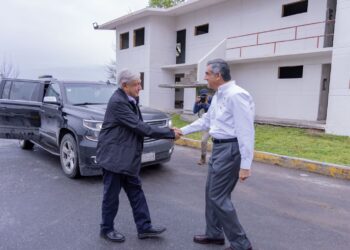 Supervisa presidente las aduanas en  Matamoros, Tamaulipas