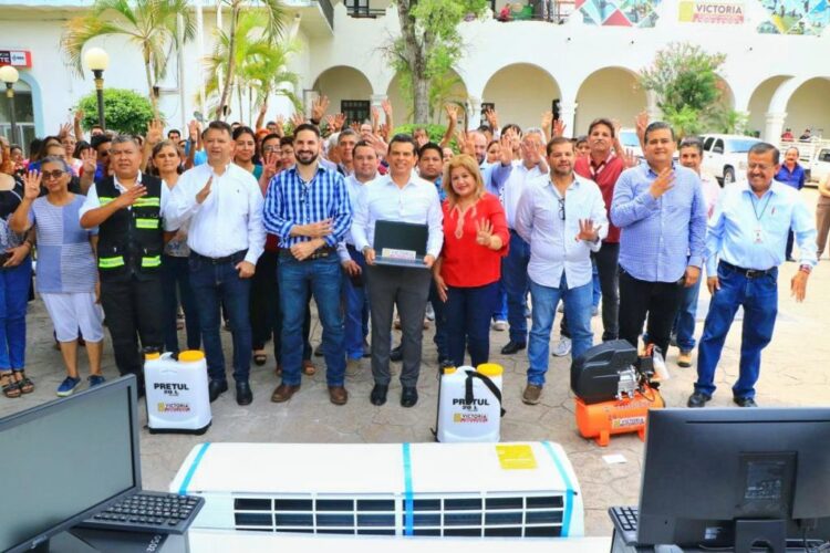 Equipa alcalde áreas de la administración municipal de Cd. Victoria