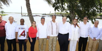 Atestigua gobernador firma de convenio entre AISTAC y gobierno de Altamira para dragar laguna