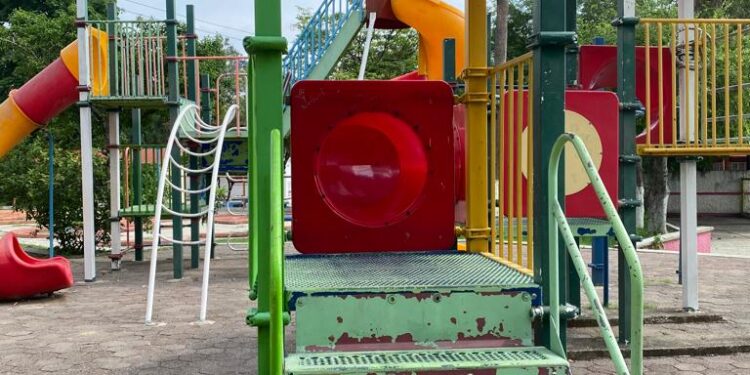 En deplorable estado Centro de Convivencia “Beatriz Anaya de Villarreal Guerra” en Victoria