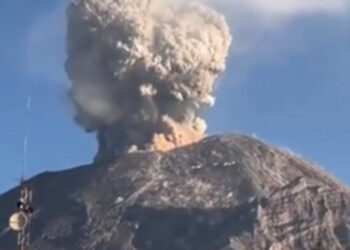 Volcán Popocatépetl incrementa su actividad, semáforo en Amarillo Fase 3