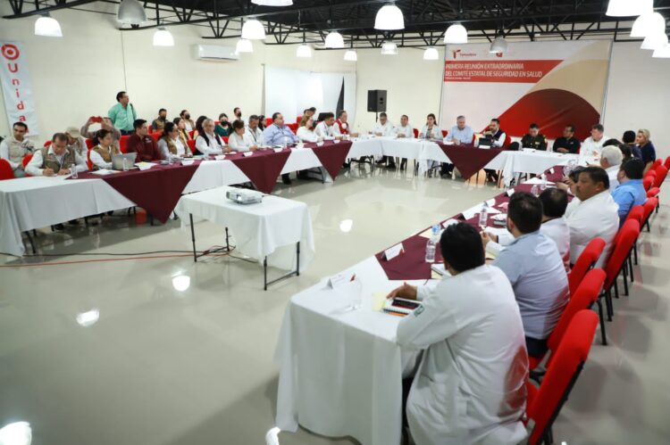 Instala Secretaría de Salud Comando Estatal en Matamoros para atención de Meningitis