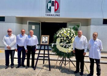 Rinde PRI-Tamaulipas  homenaje luctuoso en memoria del ex dirigente  José Bruno Del Río Cruz 