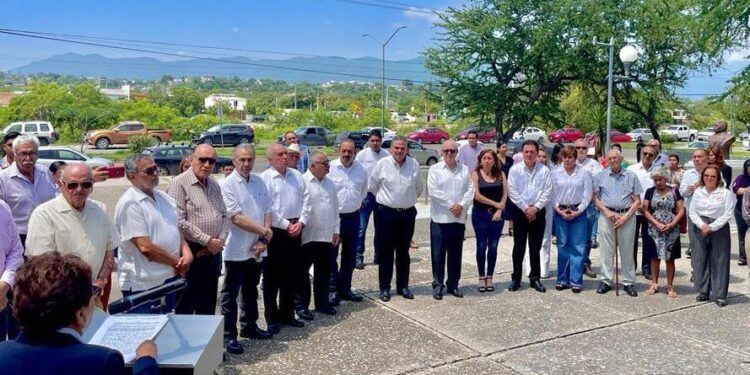 Rinde PRI-Tamaulipas homenaje luctuoso en memoria del ex dirigente José Bruno Del Río Cruz