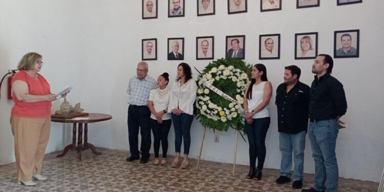 Rinde PRI-Tamaulipas homenaje luctuoso en memoria del ex dirigente José Bruno Del Río Cruz