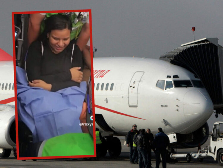 Pasajera da a luz en medio de un vuelo Managua-Miami; hizo escala en Cancún