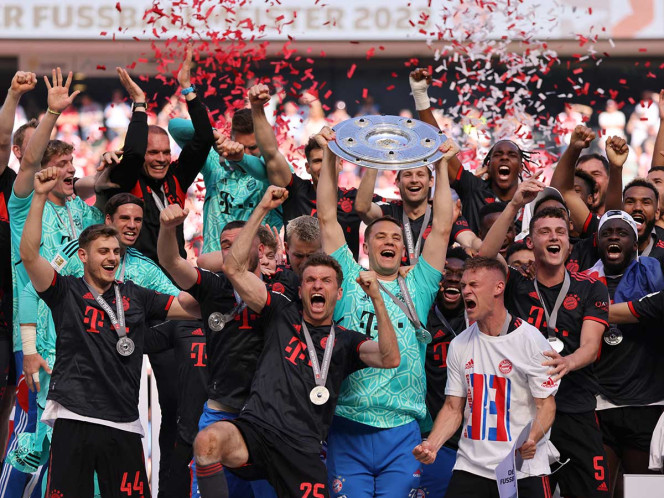 Bayern Múnich es campeón de la Bundesliga; su undécimo título consecutivo