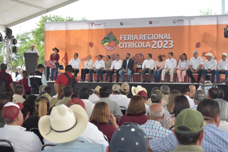 Impulsan reactivación económica regional con la Feria Regional Citrícola