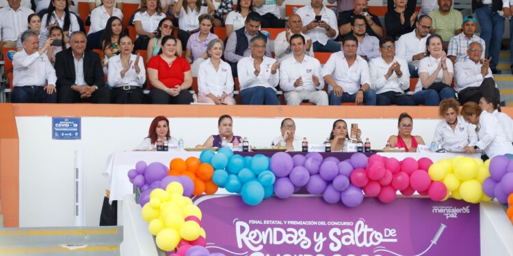 Realizan Gobierno del Estado y DIF Tamaulipas Concurso Estatal de Rondas y Salto de Cuerda