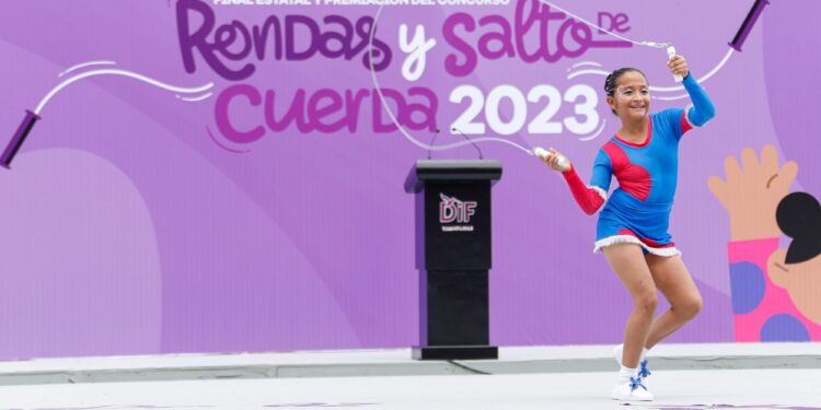 Realizan Gobierno del Estado y DIF Tamaulipas Concurso Estatal de Rondas y Salto de Cuerda