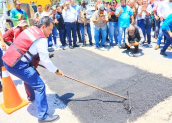 Arranca programa de bacheo en avenidas primarias y secundarias de Cd. Victoria