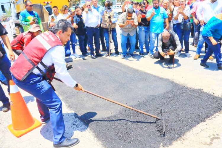 Arranca programa de bacheo en avenidas primarias y secundarias de Cd. Victoria