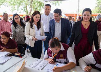 Abren en Matamoros Programa “Nadie Atrás, Nadie Fuera” en apoyo a 3 mil estudiantes