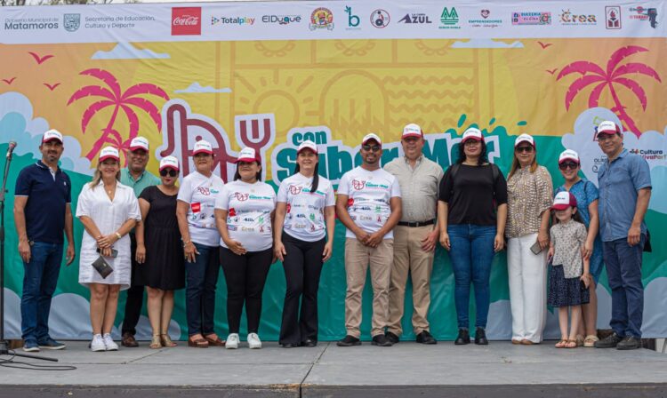 Emotivo Festival “Con Sabor a Mar” en Matamoros; Marsella Huerta reconoce a emprendedores