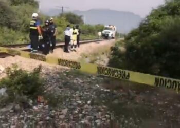 Muere varón de 35 años al ser arrollado por el tren carguero