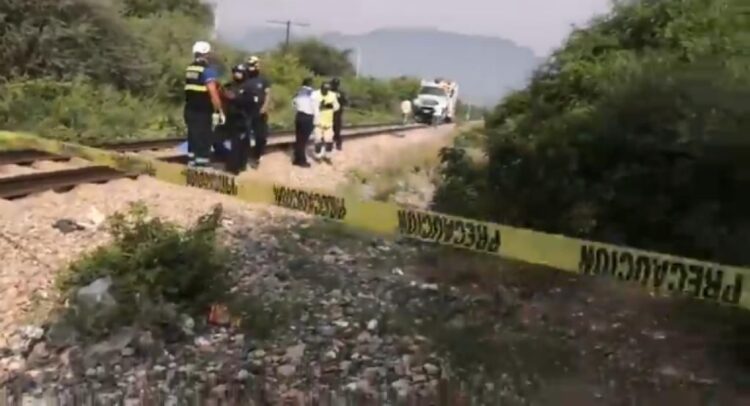 Muere varón de 35 años al ser arrollado por el tren carguero