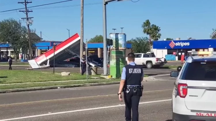 Cancelan clases por daños que dejó tromba en Sur de Texas