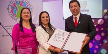 Reconoce CDHET trabajo del alcalde Mario López por fortalecer la cultura y respeto a los derechos humanos