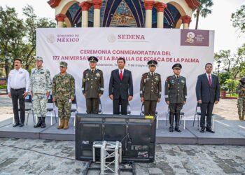 Conmemoran autoridades militares el 177 Aniversario de la Batalla de Resaca de la Palma, Matamoros