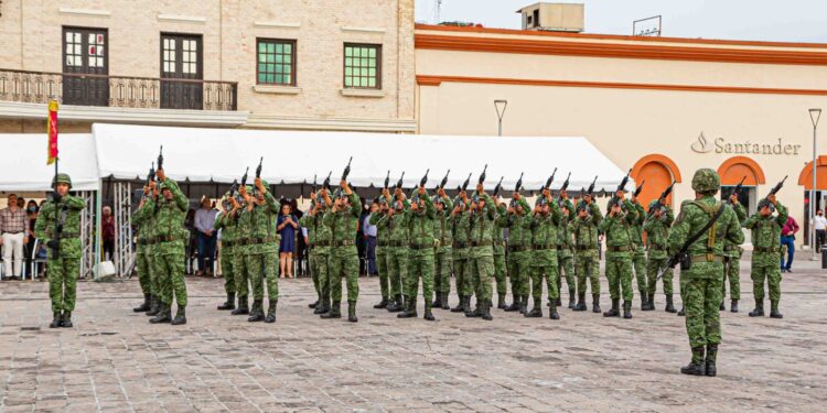 Conmemoran autoridades militares el 177 Aniversario de la Batalla de Resaca de la Palma, Matamoros