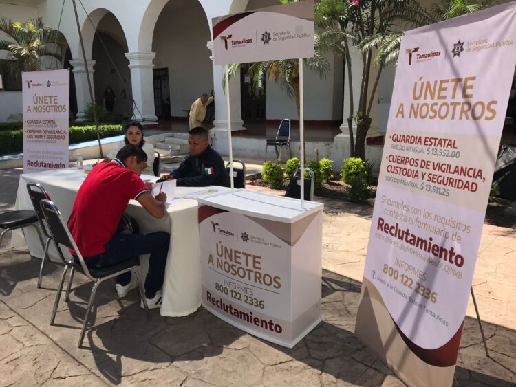 Desinteresa Guardia Estatal a tamaulipecos, buscan reclutas en otros estados