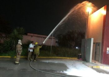 Sofocan conato de incendio en una gasolinera en la Col. “La Presita” de Victoria