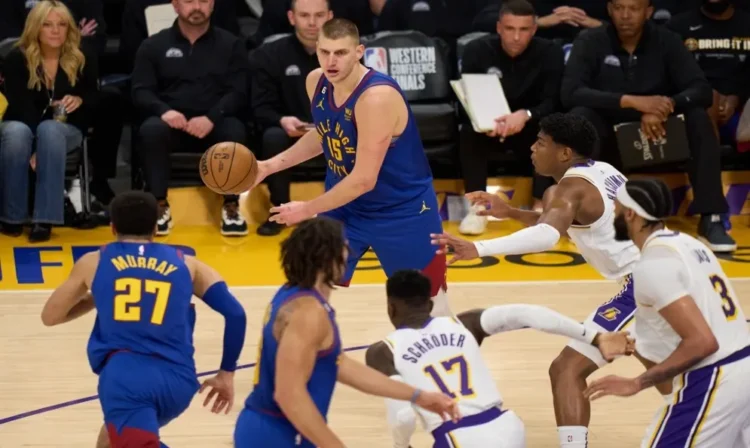 Los Lakers de Lebrón James son barridos por los Nuggets